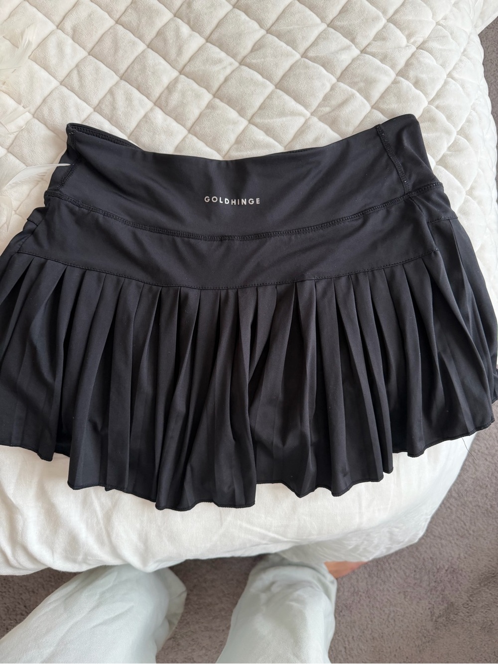 goldhinge athletic skirt